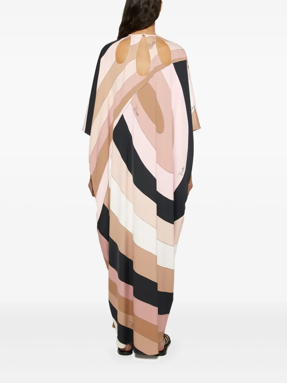 PUCCI Jurk met print Zwart