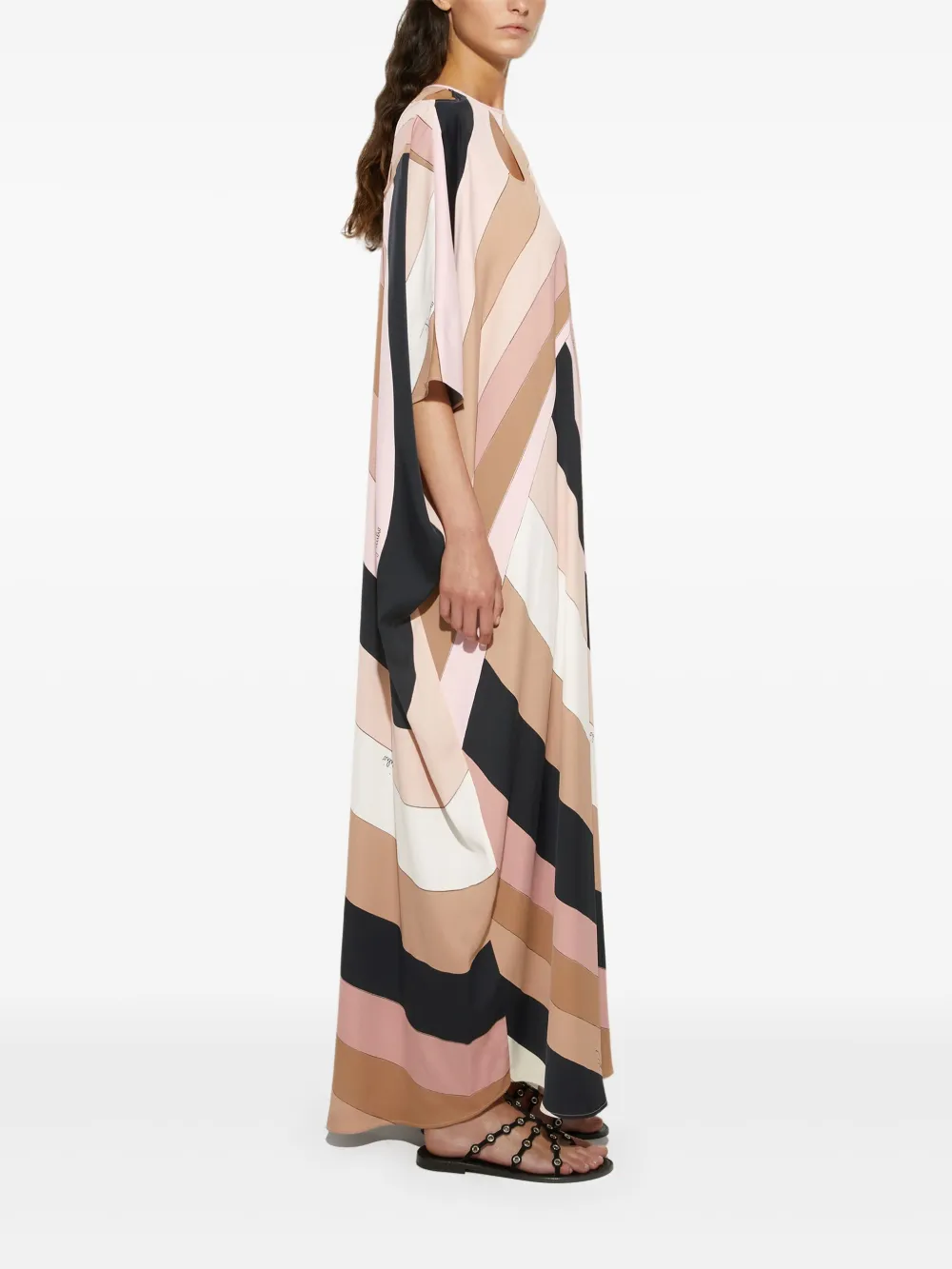 PUCCI Jurk met print Zwart