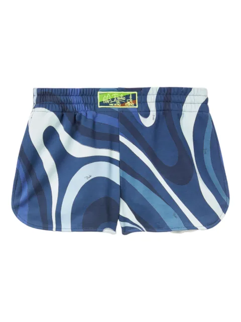 PUCCI Marmo-print shorts