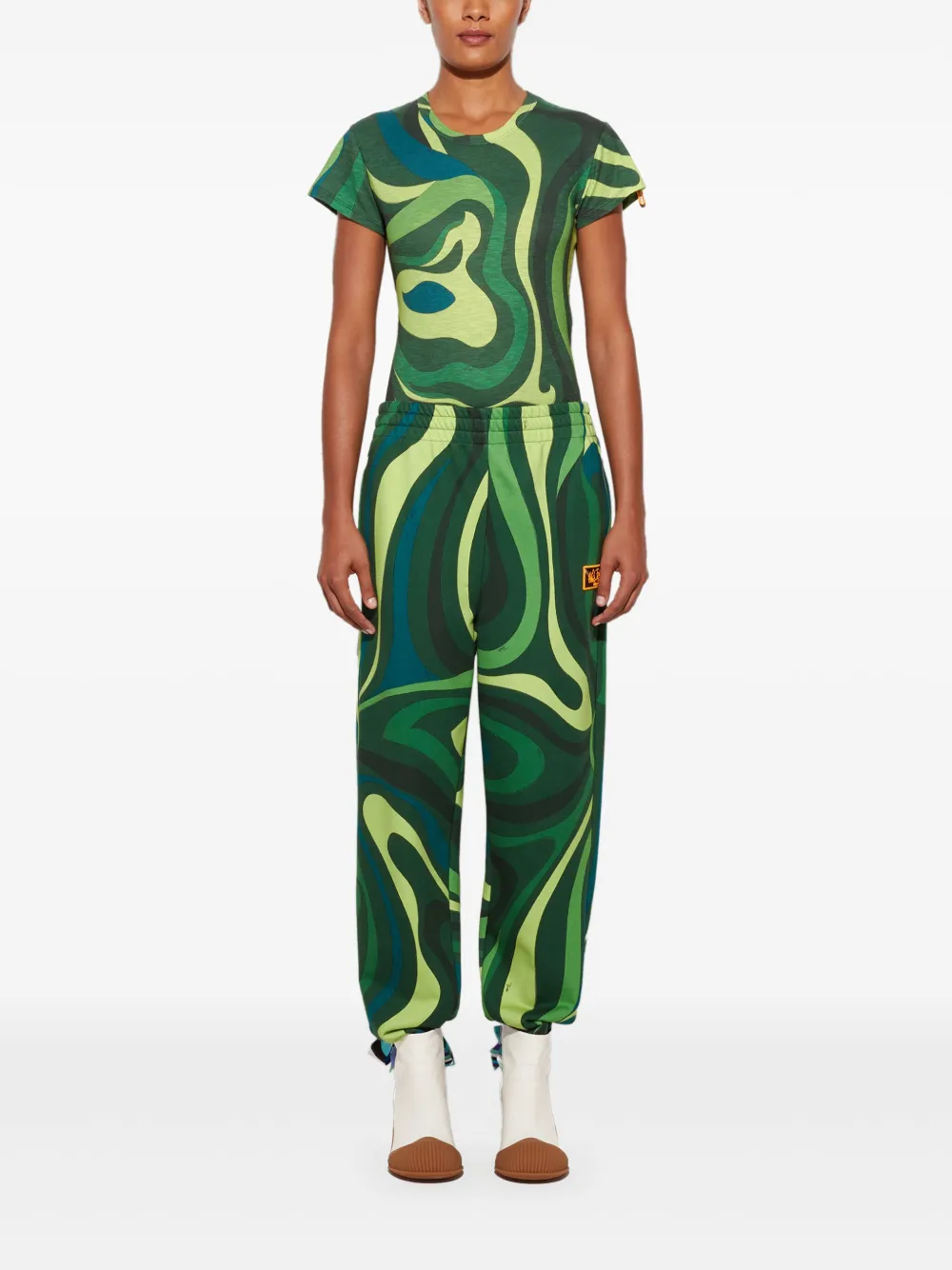 PUCCI abstract-print T-shirt | T-Shirts & Jersey Shirts | Image 2