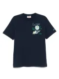 MC2 Saint Barth graphic-print T-shirt - Blue