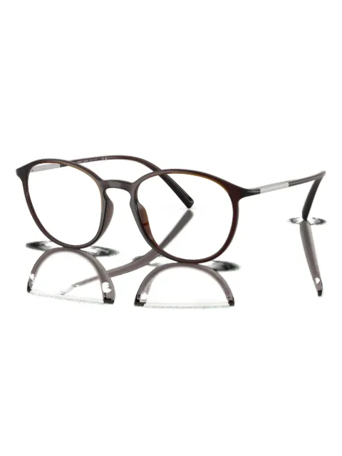Giorgio Armani ラウンド眼鏡フレーム