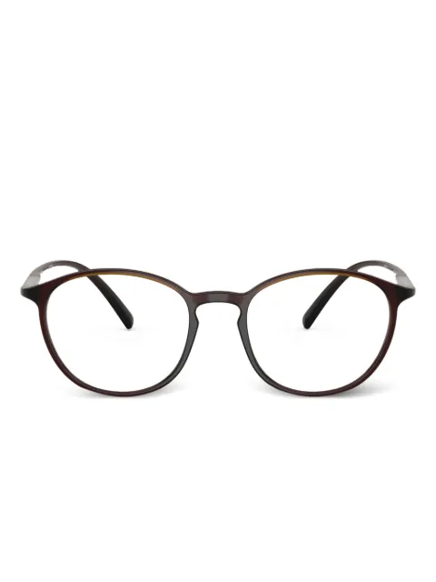 Giorgio Armani round-frame glasses