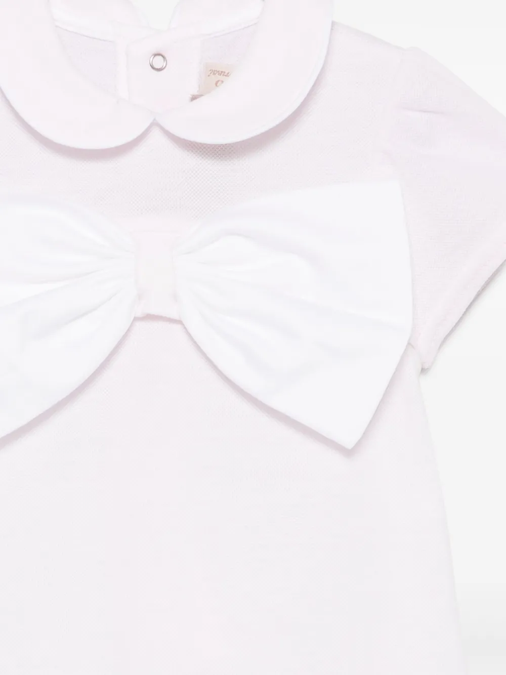 La Stupenderia Romper met strik Roze