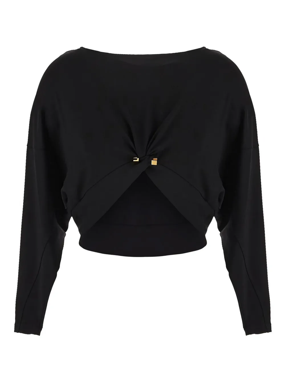 Elisabetta Franchi Jersey top Zwart