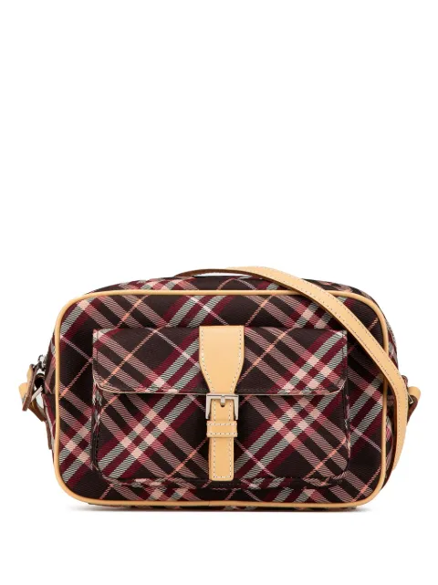 Burberry Pre-Owned bolsa crossbody Nova Check Canvas 2000-2017
