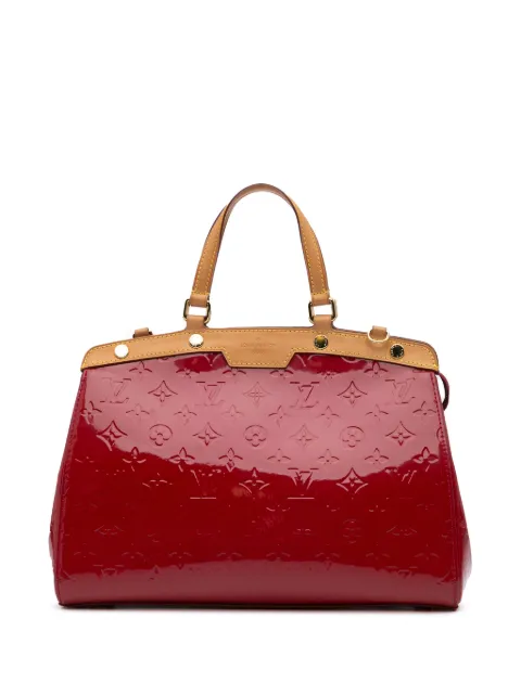Louis Vuitton Pre-Owned bolsa satchel Monogram Vernis Brea MM 2013