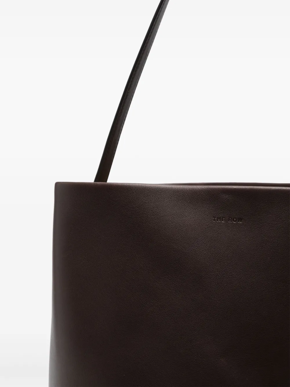 The Row Large Park Tote Bag In Brown