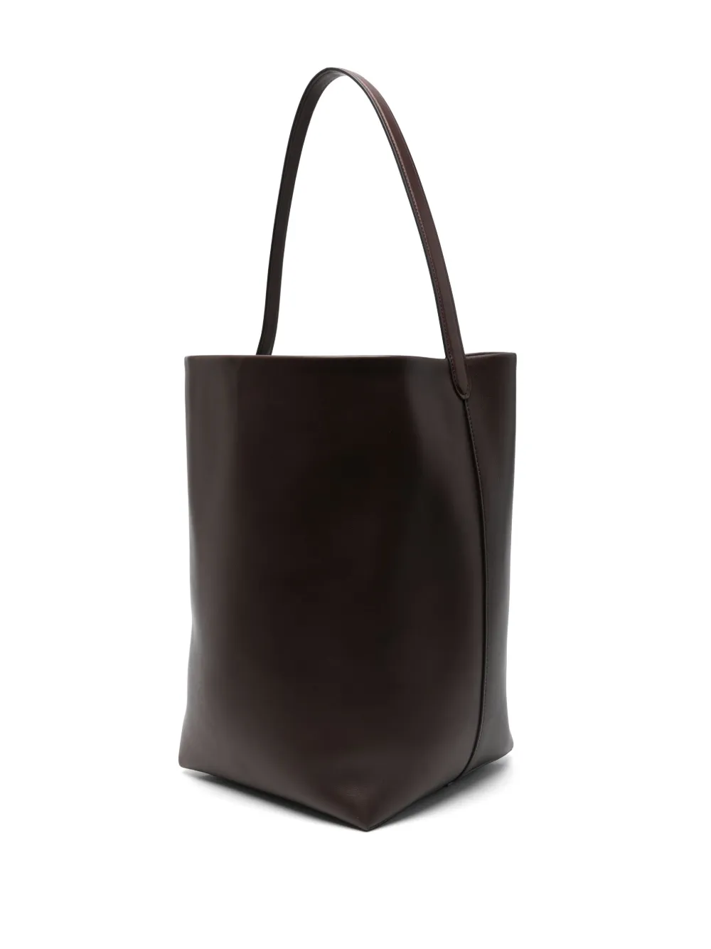 The Row Large Park Tote Bag In Brown