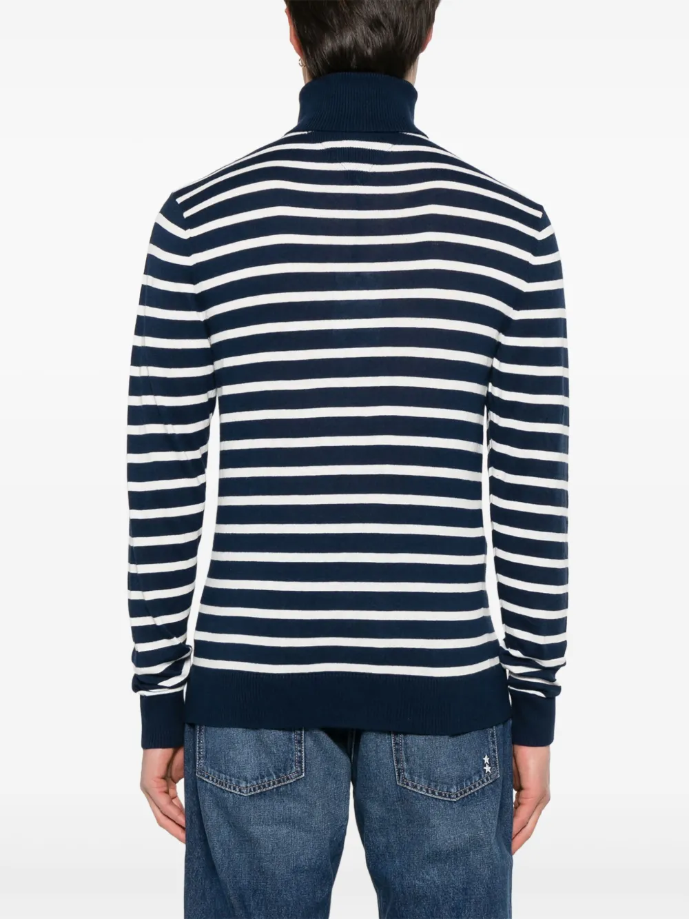 Tommy Hilfiger Trui met geborduurd logo Blauw
