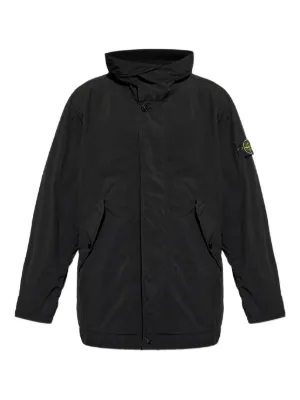 Stone Island ボンバージャケット | ブラック | FARFETCH JP