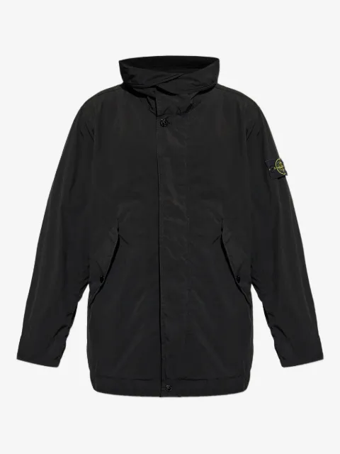 Stone Island Compass-patch parka jacket