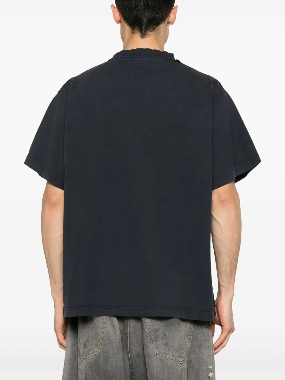 Balenciaga Fashion Designer T-shirt Zwart