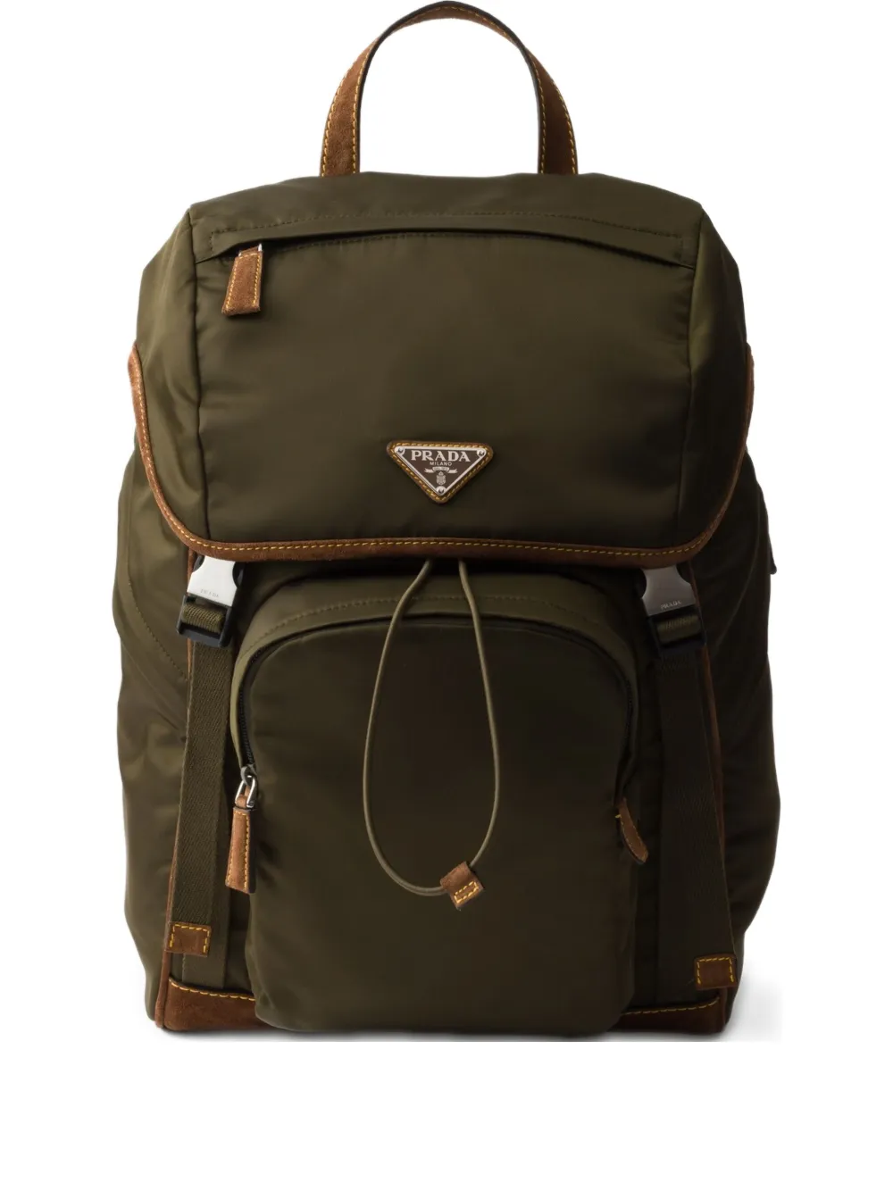 Prada technical-fabric backpack | Green | Image 1