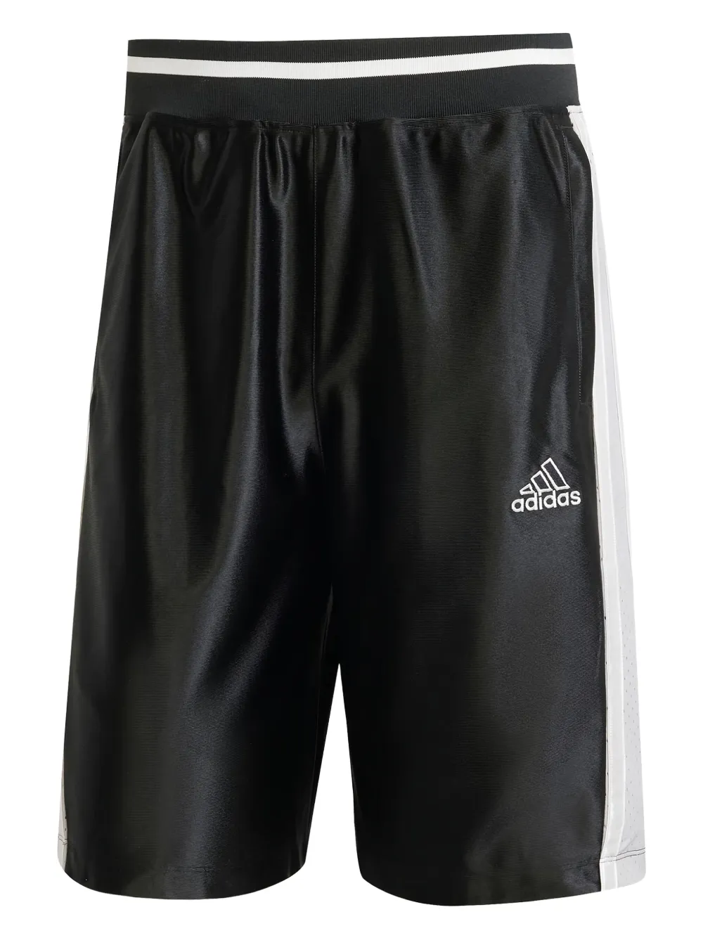 adidas shorts con logo bordado | negro | Image 1