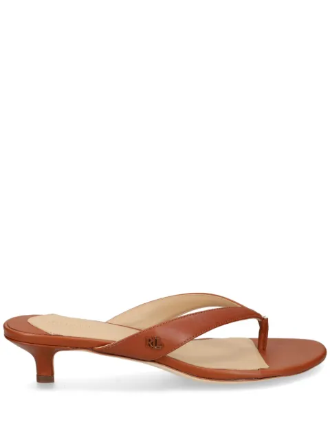 Lauren Ralph Lauren 35mm thong-style sandals 