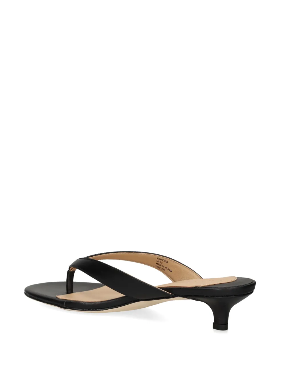 Lauren Ralph Lauren 35mm thong-style sandals Black