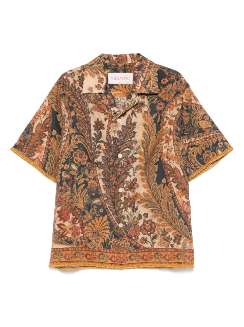 Valentino Garavani フローラル シャツ