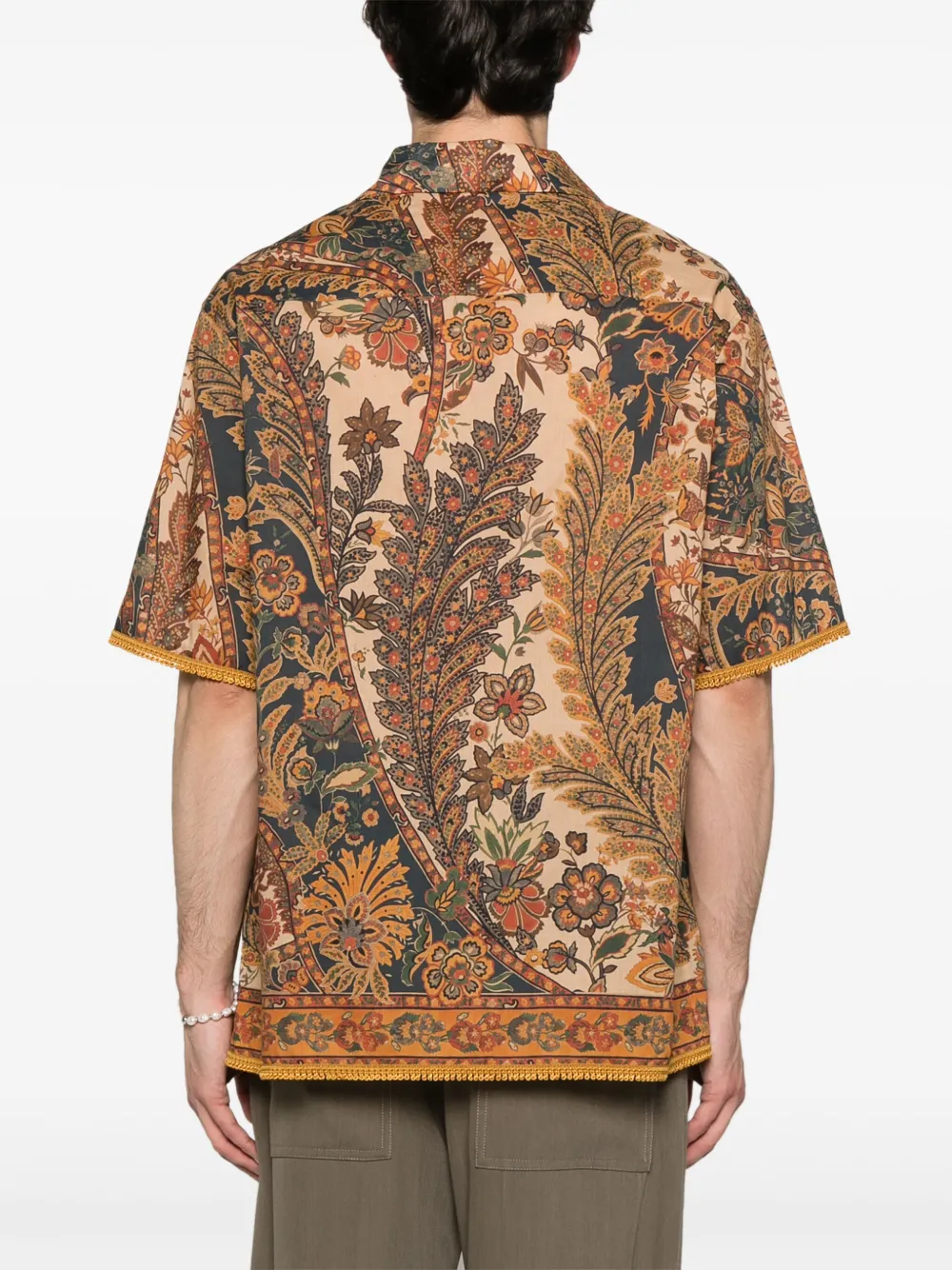 Valentino Garavani Overhemd met bloemenprint Beige