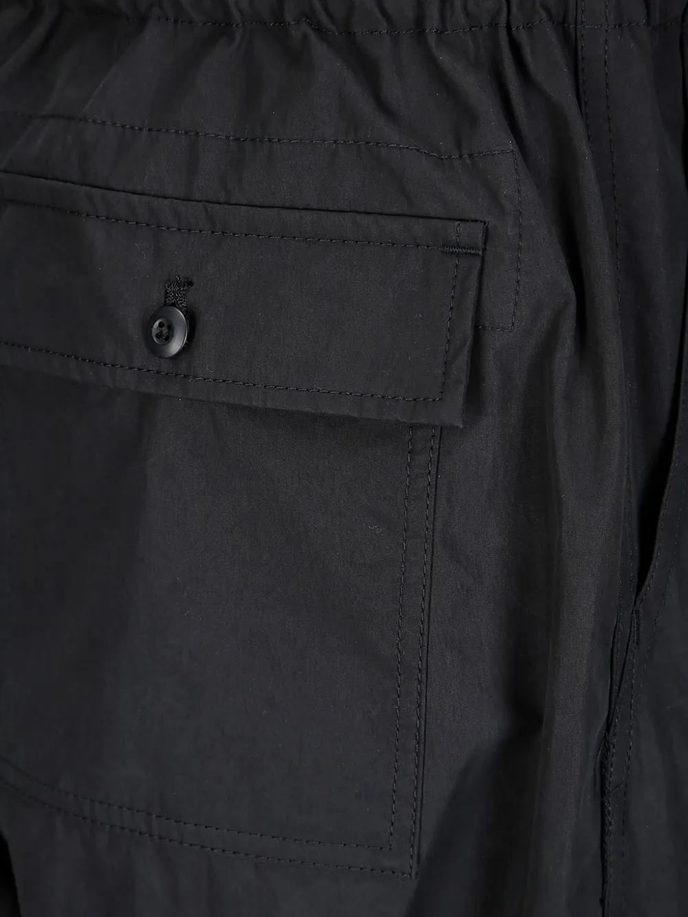 Comme des Garçons Homme Broek van katoenblend Zwart