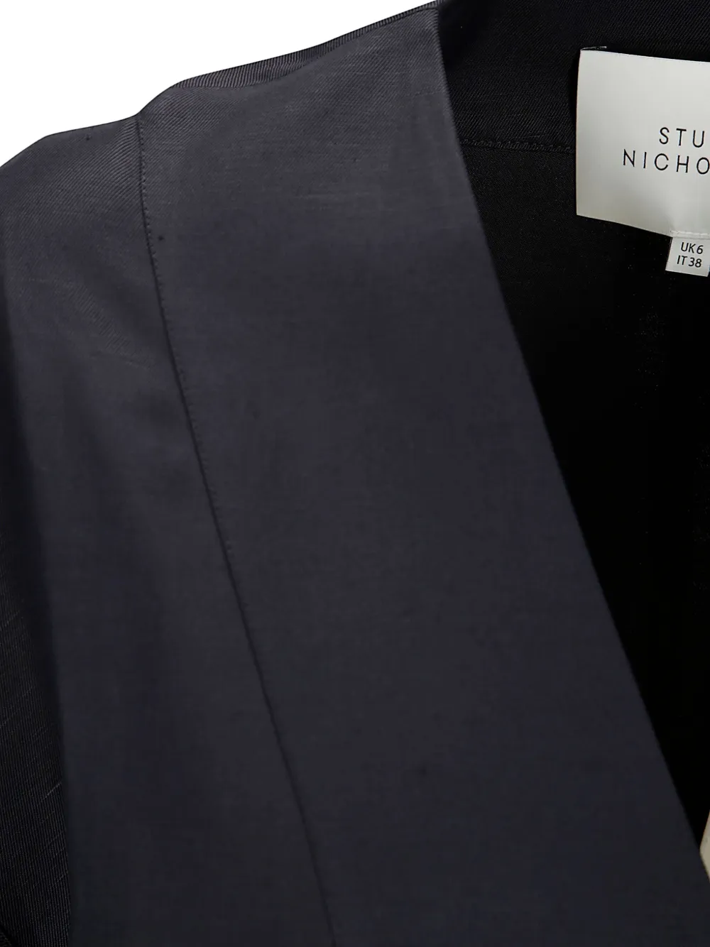 Studio Nicholson T-shirt met V-hals Blauw