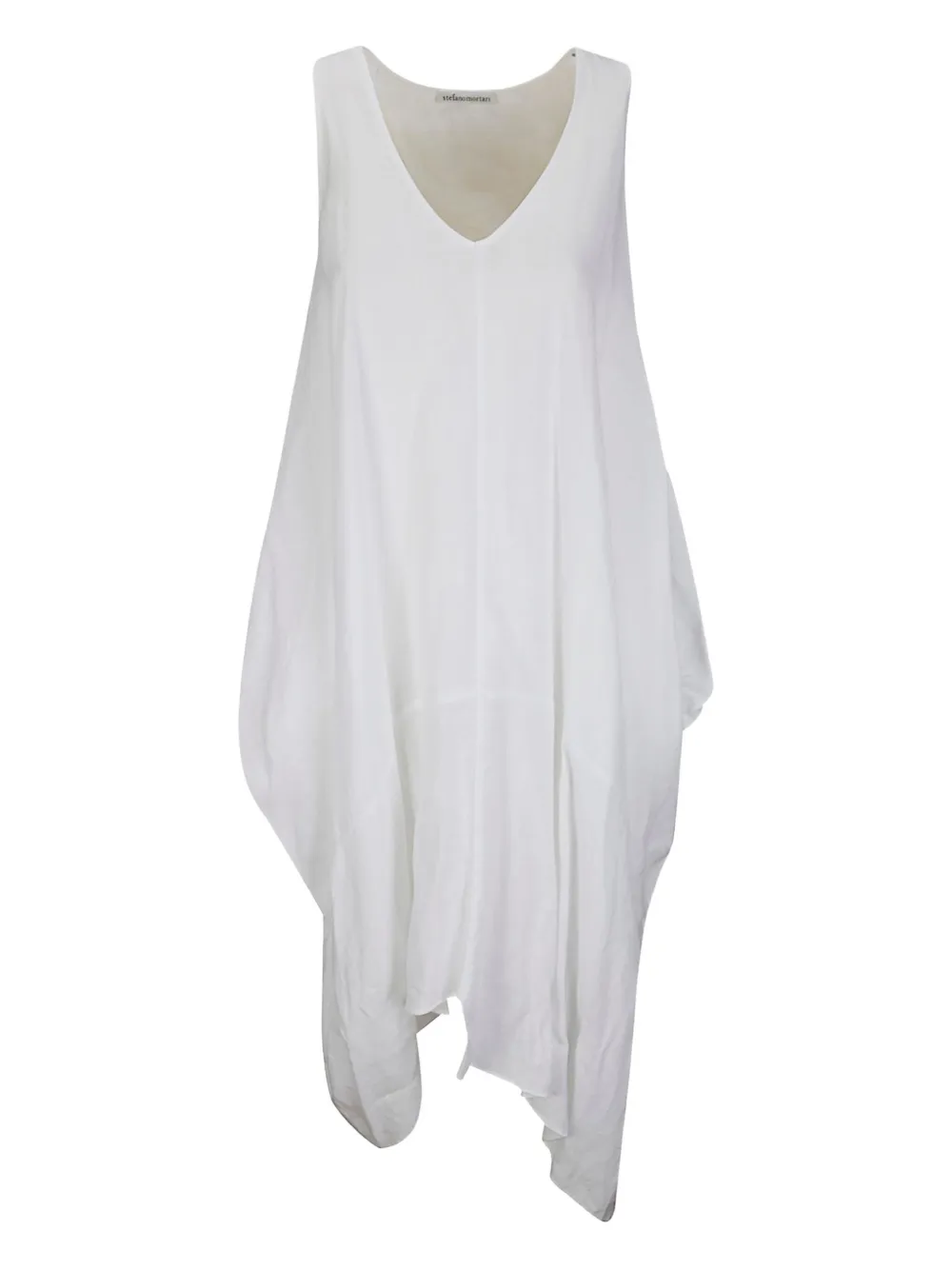 Stefano Mortari vestido midi con forro | blanco | Image 1