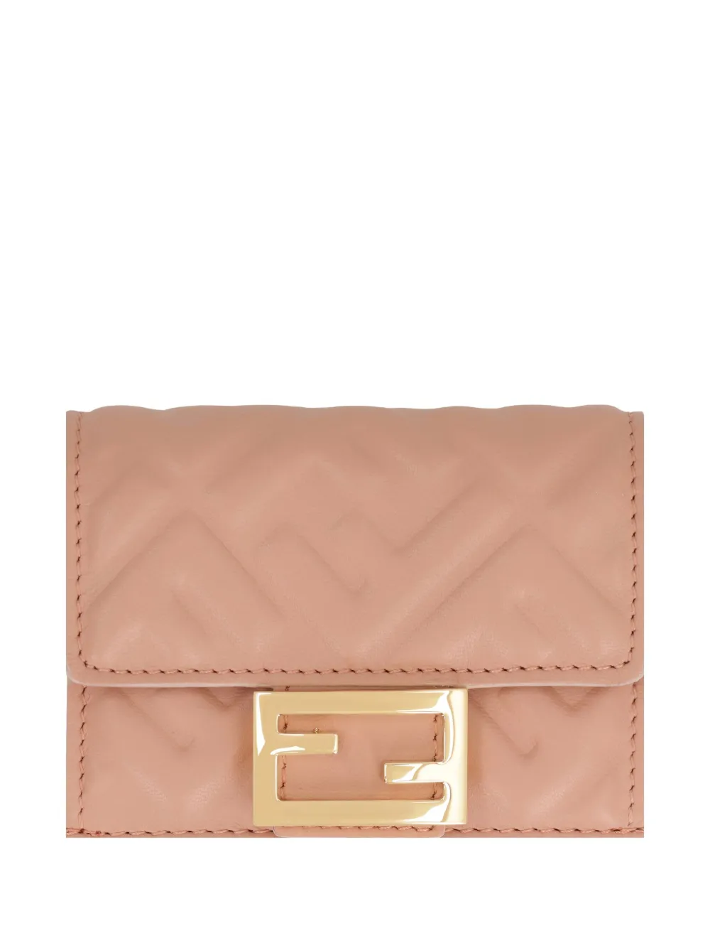 Fendi Continental Baguette Wallets And Card Holders Pink In Pink