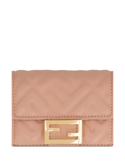 FENDI cartera con compartimentos y cierre