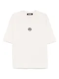 BARROW crystal-embellishment T-shirt - Neutrals