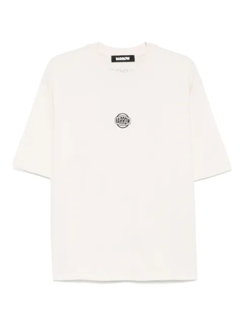 BARROW crystal-embellishment T-shirt