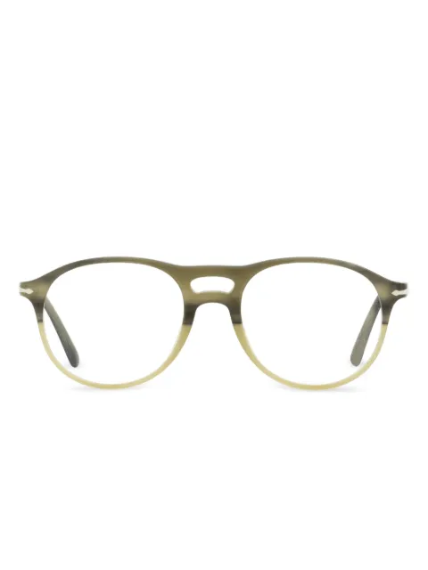 Persol lentes con armazón redonda