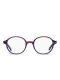 Alain Mikli oval-frame glasses - Blue