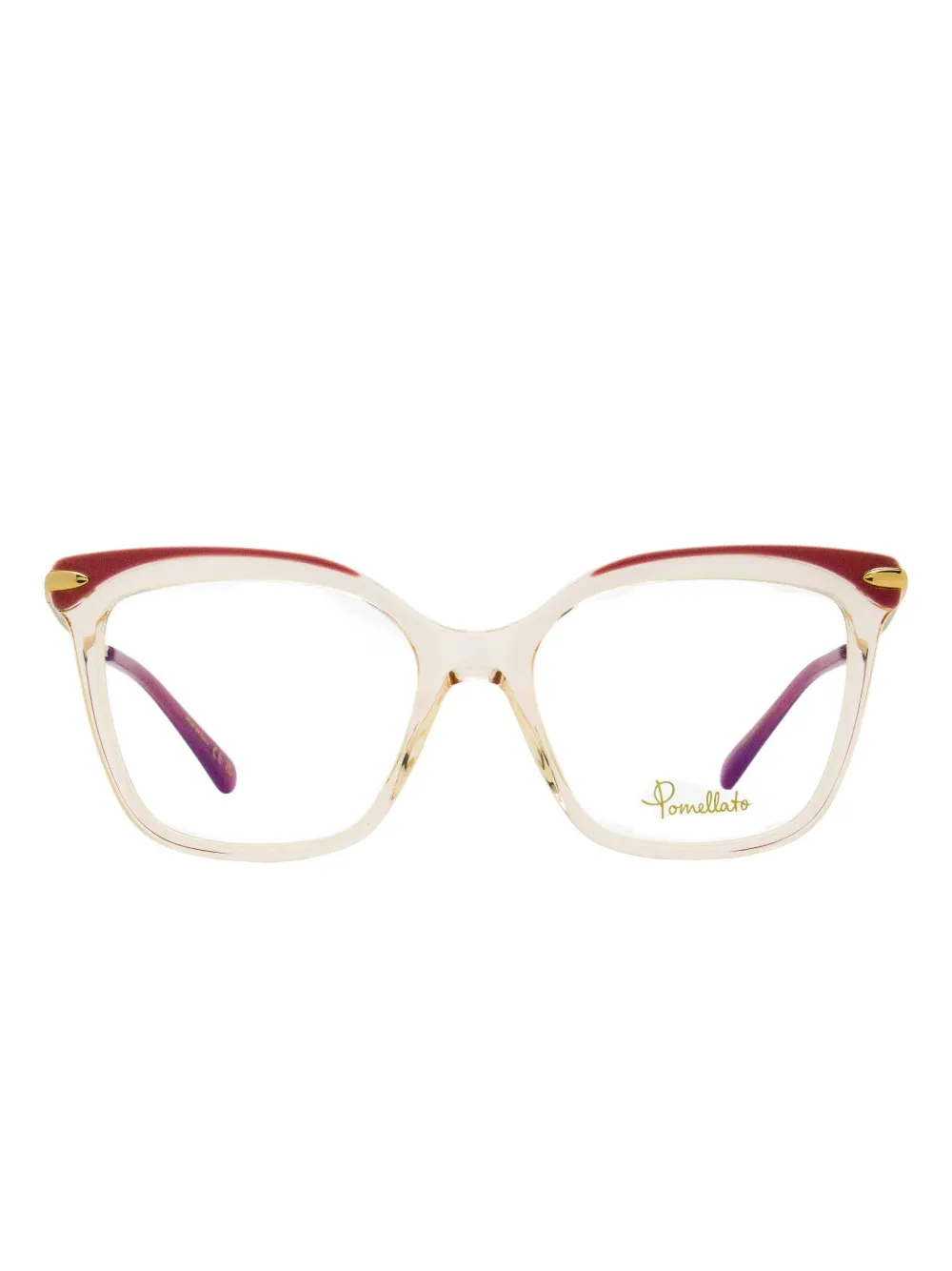Pomellato Eyewear Square-shape Glasses In Neutral