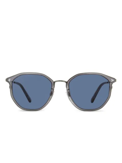 Bally geometric-frame sunglasses
