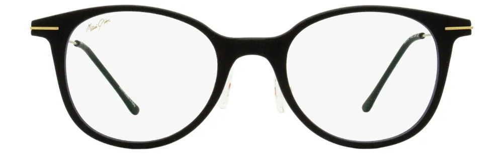 Maui Jim Pantos-frame Glasses In Schwarz
