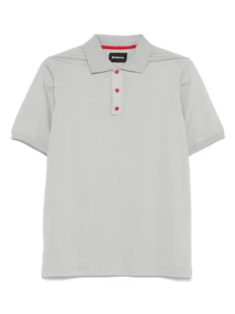 Kiton short-sleeve polo shirt