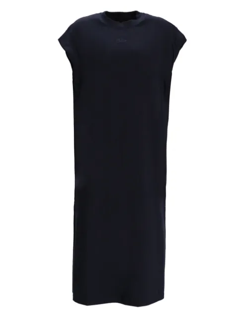 BOSS vestido midi con cuello redondo