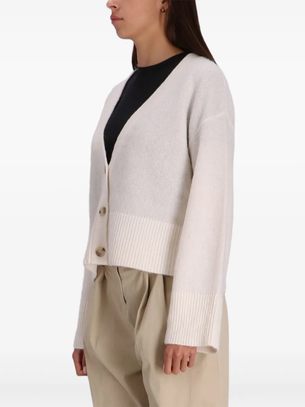 BOSS Vest met V-hals Beige