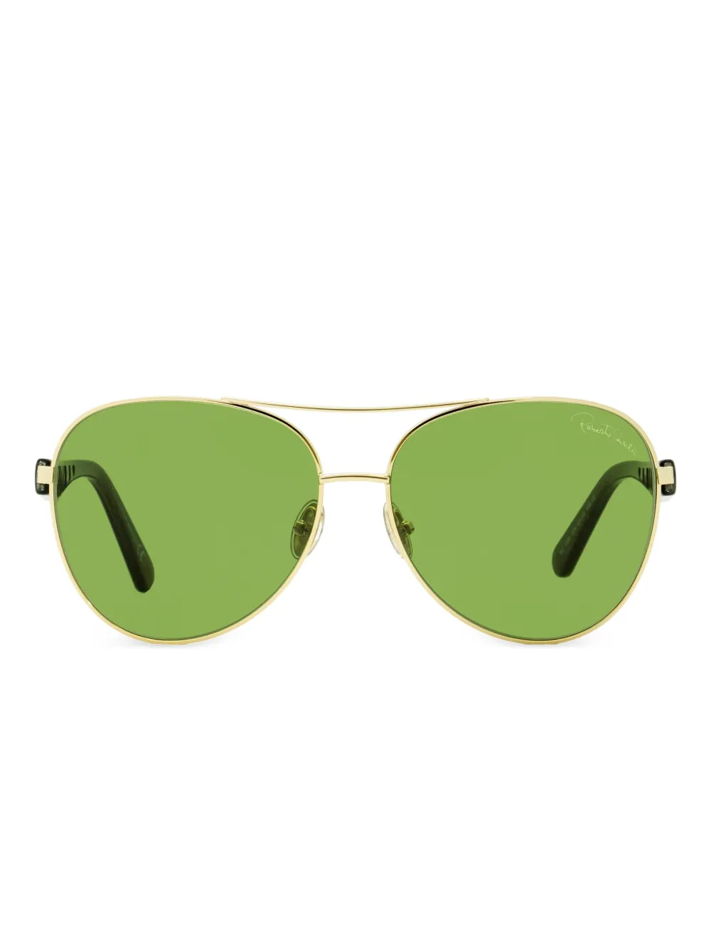 Roberto Cavalli pilot-frame sunglasses | Gold | Image 1