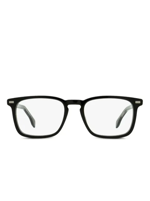 BOSS lentes con armazón cuadrada