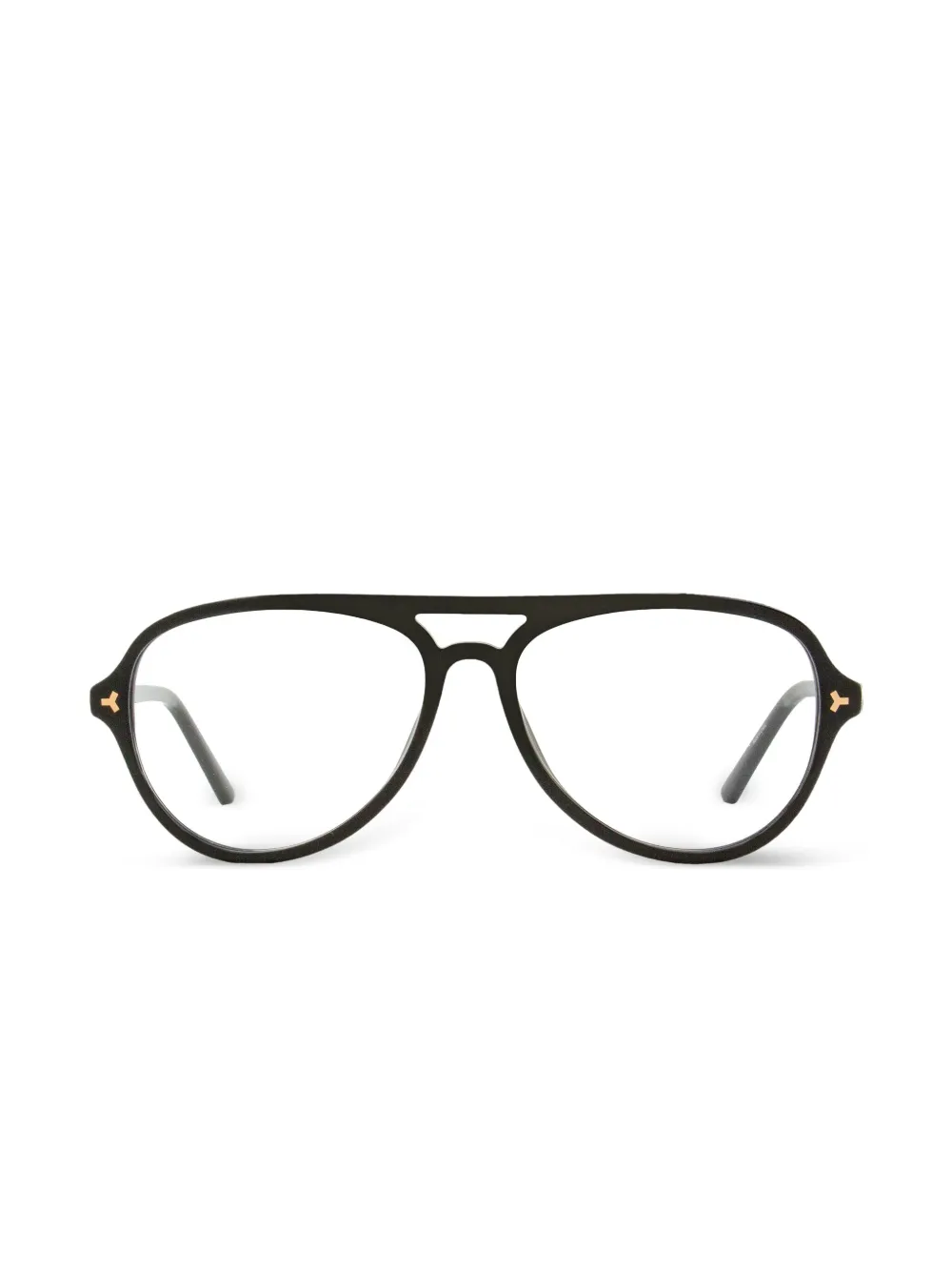 Bally Pilot-frame Glasses In Black