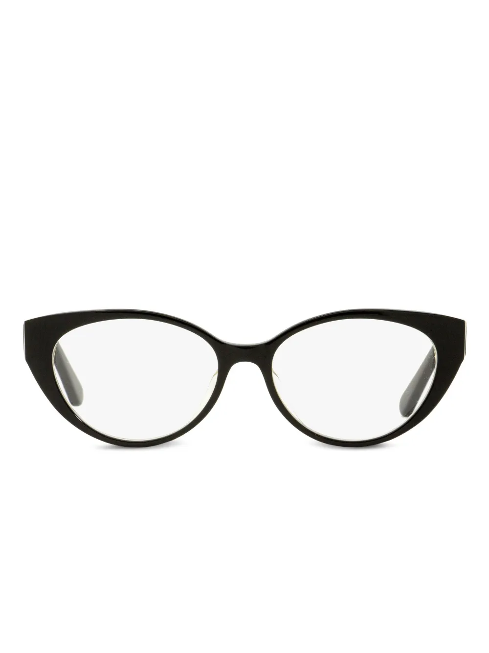 Roberto Cavalli lunettes de vue à monture papillon | noir | Image 1