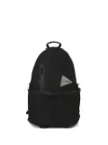 and Wander logo print backpack - Black