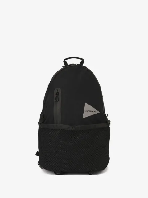 and Wander logo print backpack