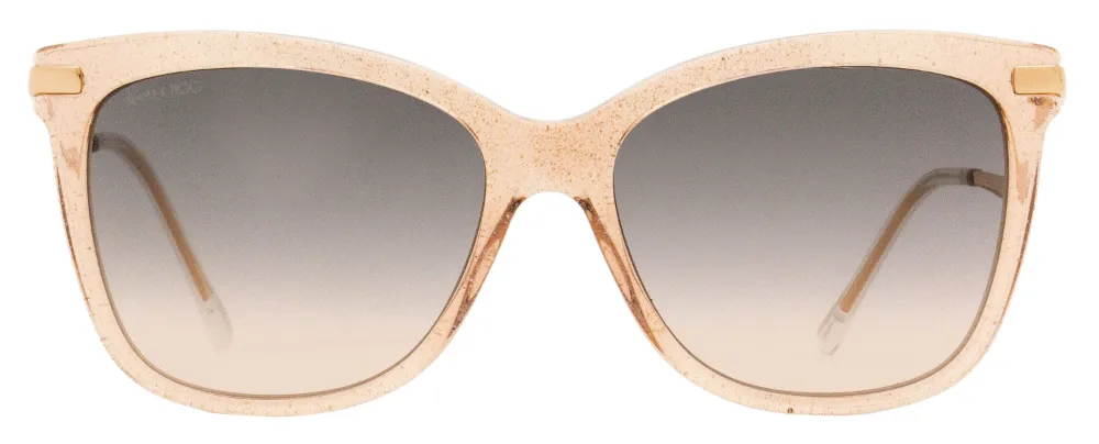 Jimmy Choo Steff Cat-eye Sunglasses In Neutrals