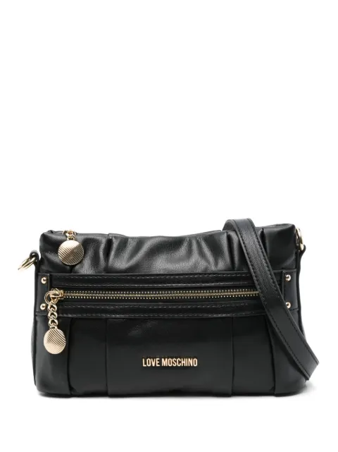 Love Moschino logo-lettering cross body bag