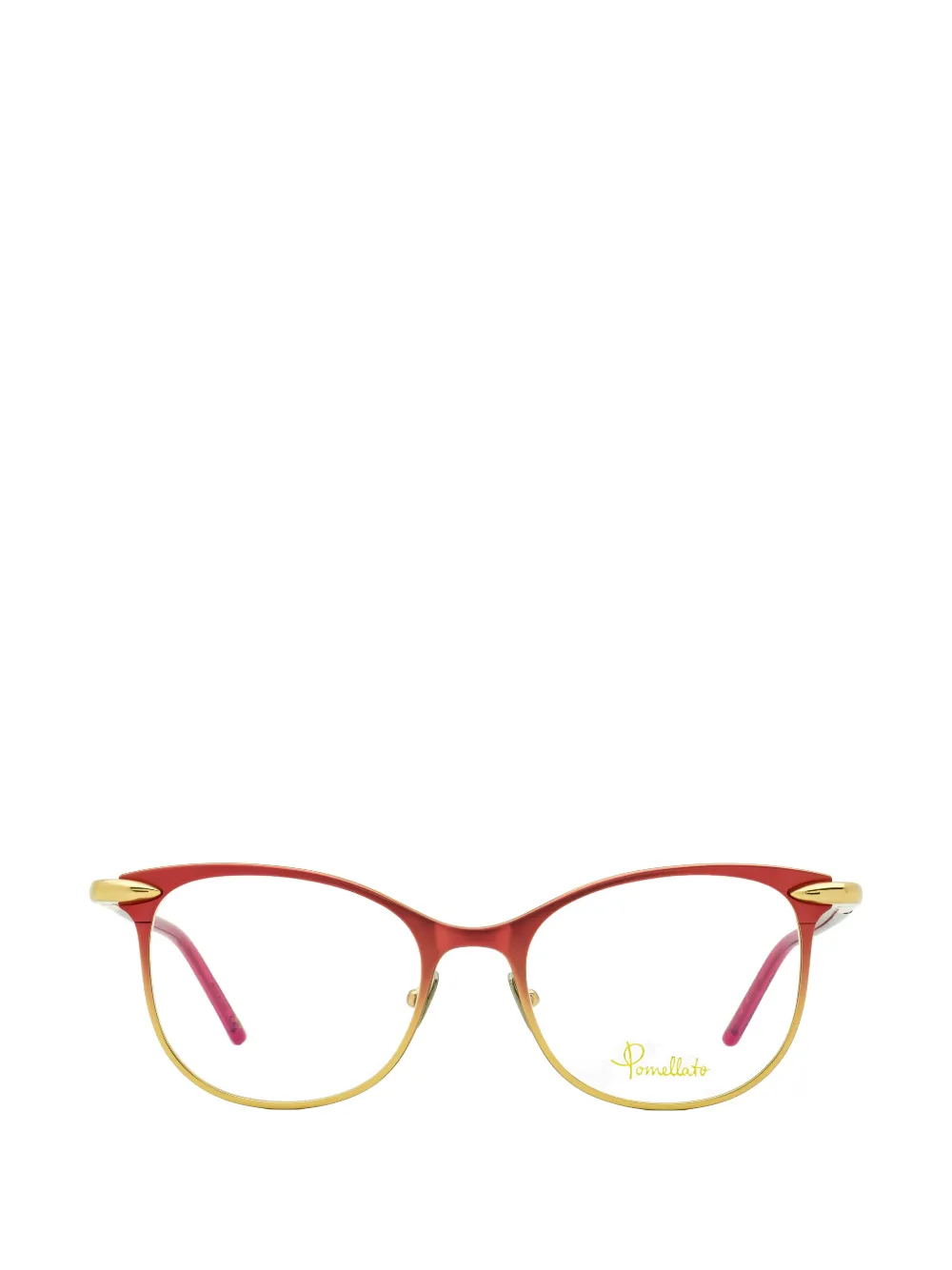 Pomellato Eyewear Iconic Pomellato Griffe Cat-eye Glasses In Red