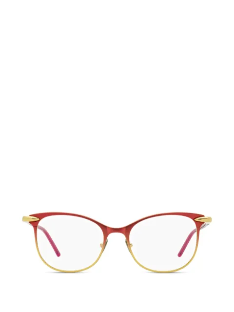 Pomellato Eyewear Iconic Pomellato griffe cat-eye glasses
