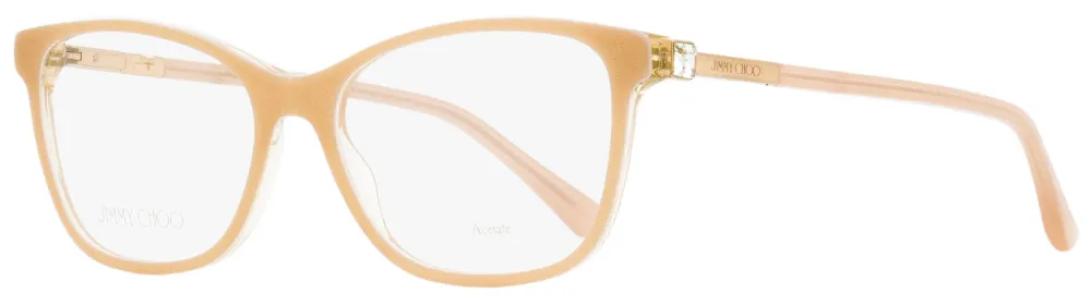 Jimmy Choo Square-frame Glasses In Rosa
