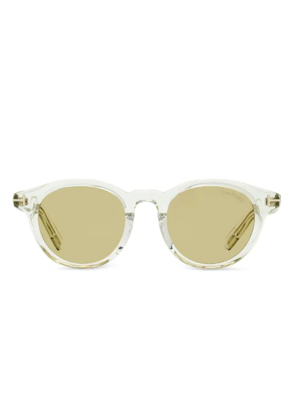 TOM FORD Eyewear ラウンドフレーム サングラス | ニュートラル